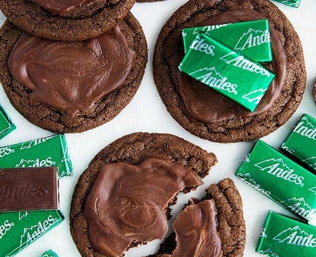 Andes Chocolate Mint Cookies