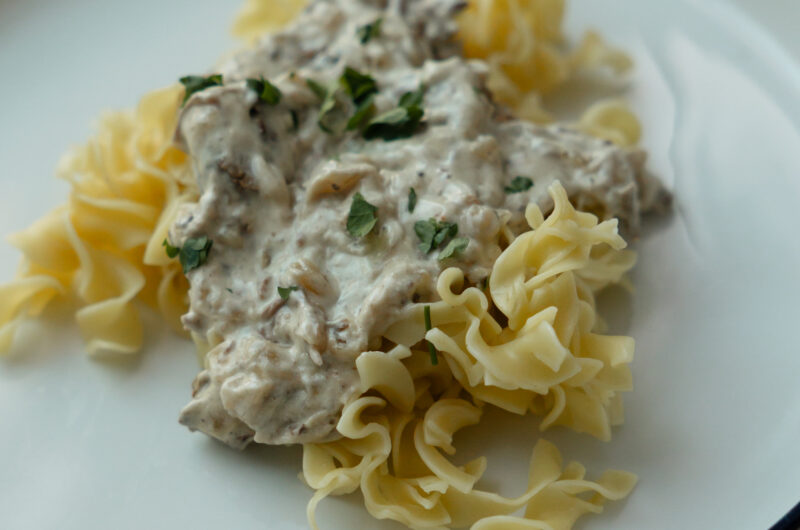 Beef Stroganoff