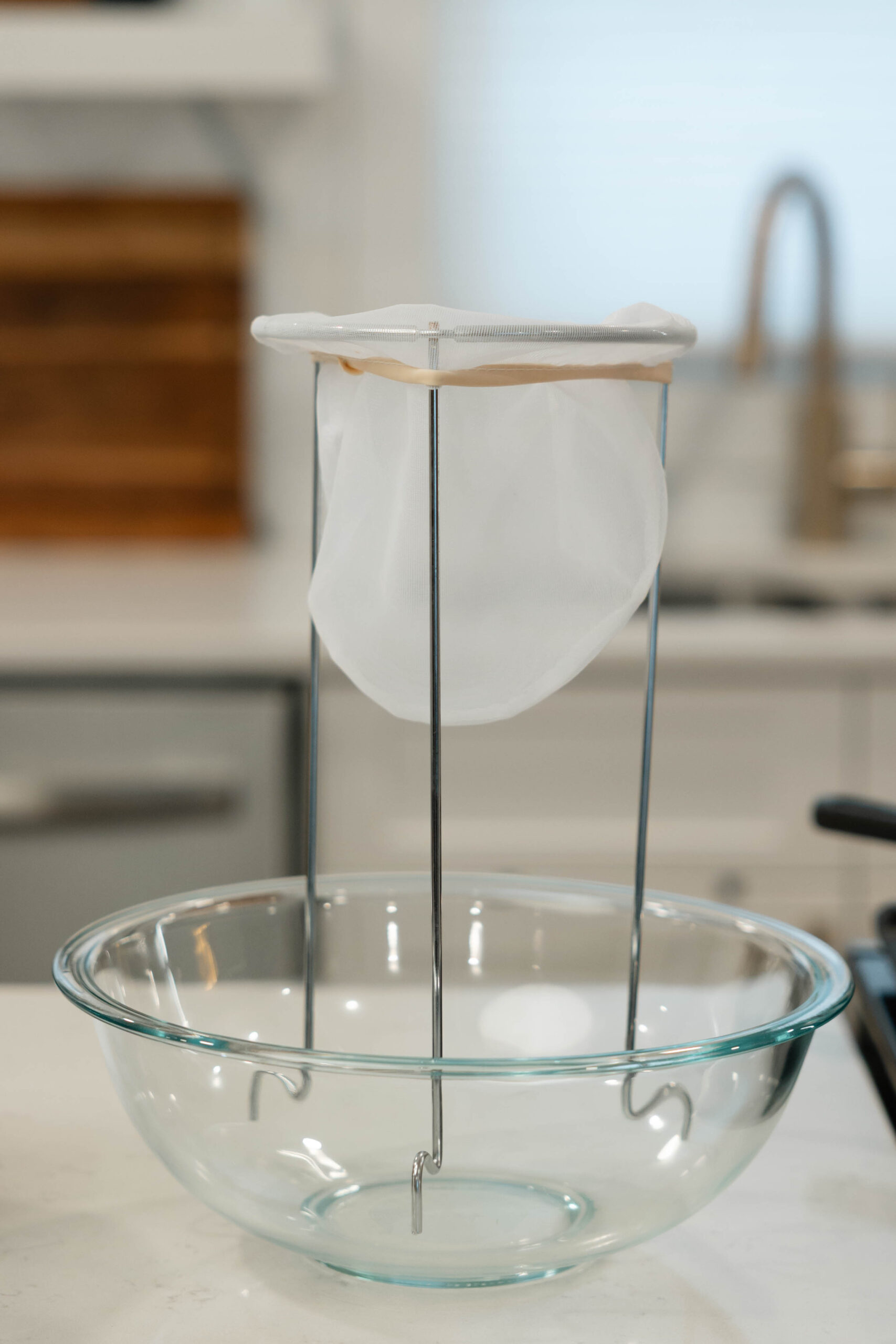 Strainer Setup
